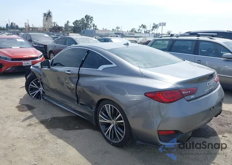 2017 Infiniti Q60 3.0T Premium z USA, uszkodzony, nr VIN JN1EV7EL8HM552193
